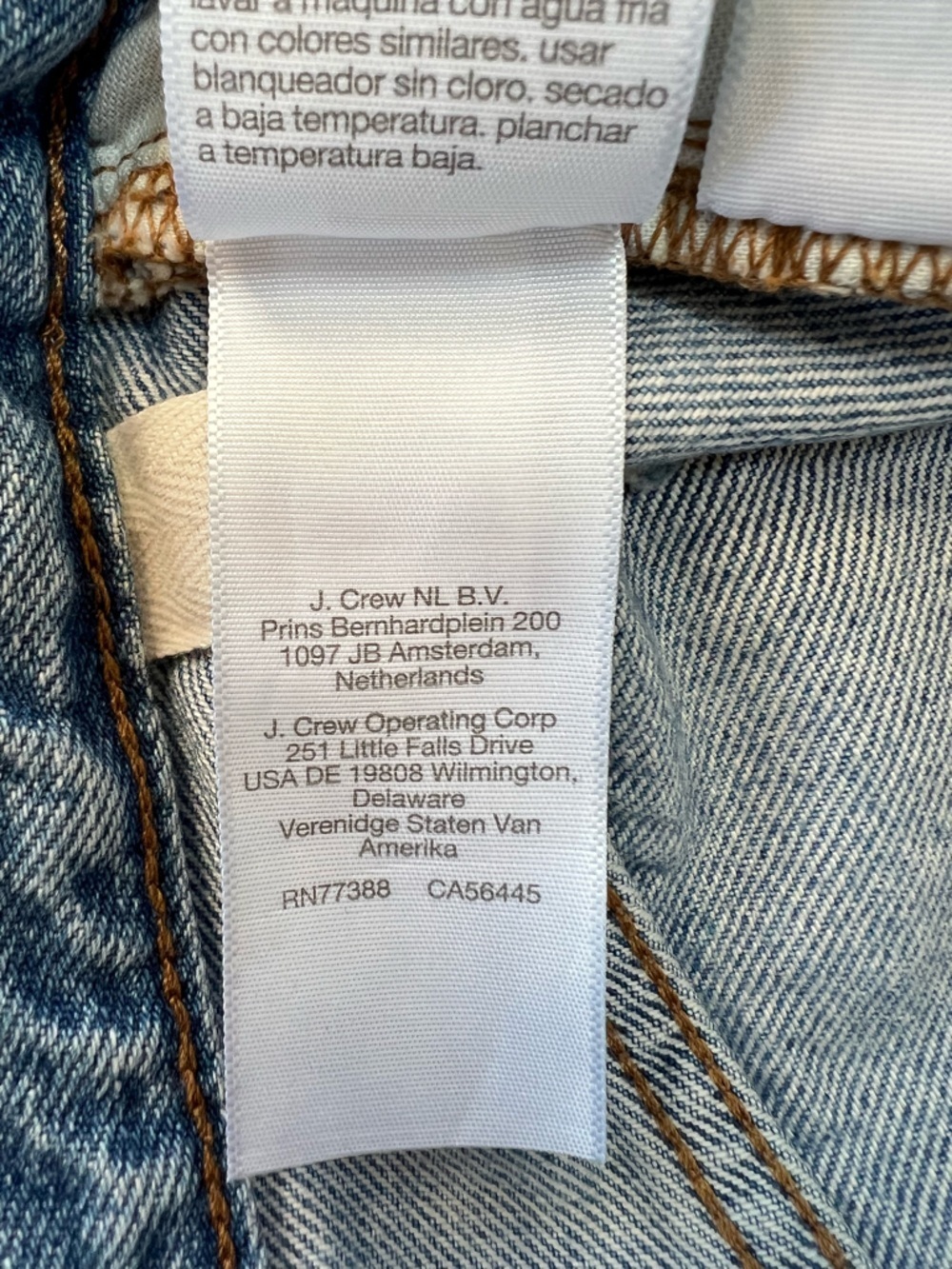 Madewell The Darted Barrel-Leg Button Fly Cotton Denim Jeans Light Blue, size 2 - Picture 10 of 12